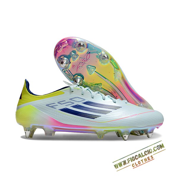 Adidas Scarpe Da Calcio F50 ELITE SG Blu/viola/Giallo