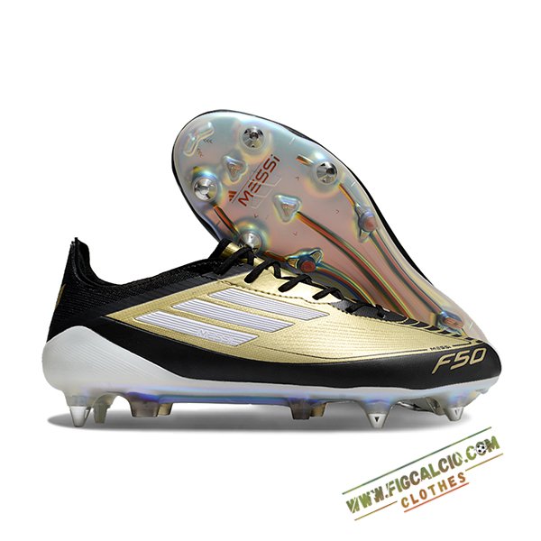 Adidas Scarpe Da Calcio F50 ELITE SG Nero/Giallo/Bianco