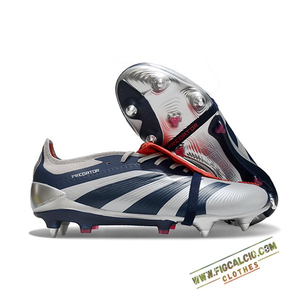 Adidas Scarpe Da Calcio Predator Elite Tongue SG Grigio/Nero