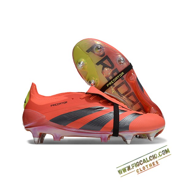 Adidas Scarpe Da Calcio Predator Elite Tongue SG Arancia/Grigio
