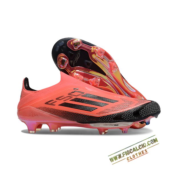 Adidas Scarpe Da Calcio F50+ FG Arancia/Nero -02