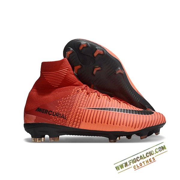 Nike Scarpe Da Calcio Zoom Superfly 5 Elite FG Arancia/Rosso/Nero