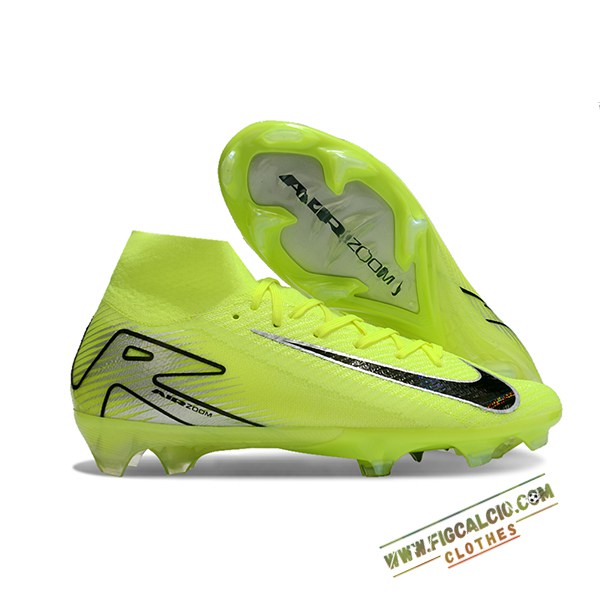Nike Scarpe Da Calcio Air Zoom Mercurial Superfly IIX Elite FG Giallo/Nero