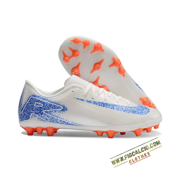 Nike Scarpe Da Calcio AIR ZOOM MERCURIAL VAPOR XVI ACADEMY X MBAPPE AG Bianco/Blu/Arancia