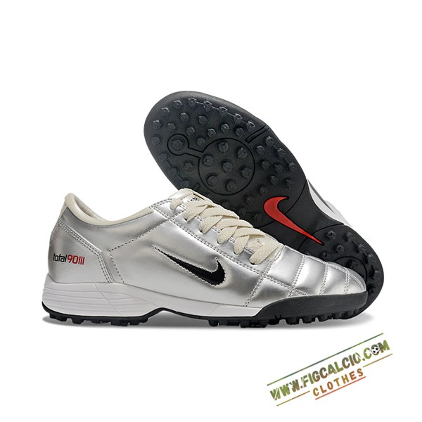 Nike Scarpe Da Calcio T90 TF Grigio/Nero -02