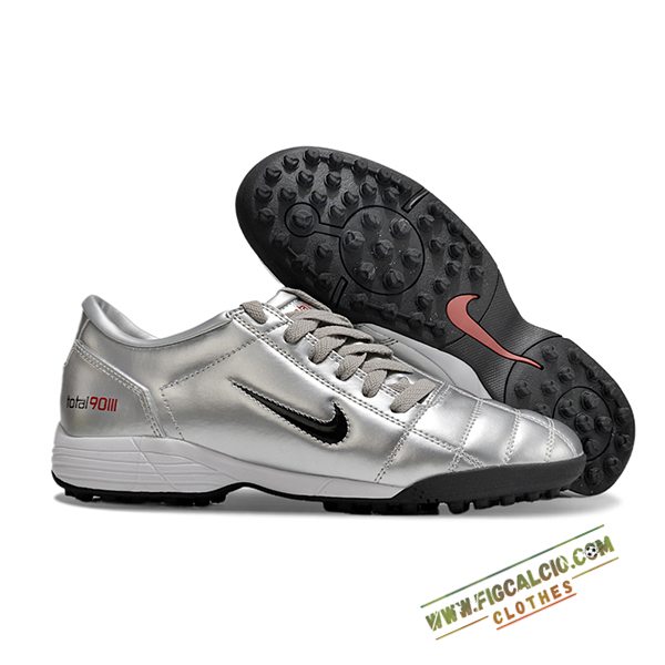 Nike Scarpe Da Calcio T90 TF Grigio/Nero -03