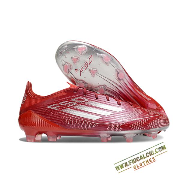 Adidas Scarpe Da Calcio F50 ELITE FG Rosso/Grigio