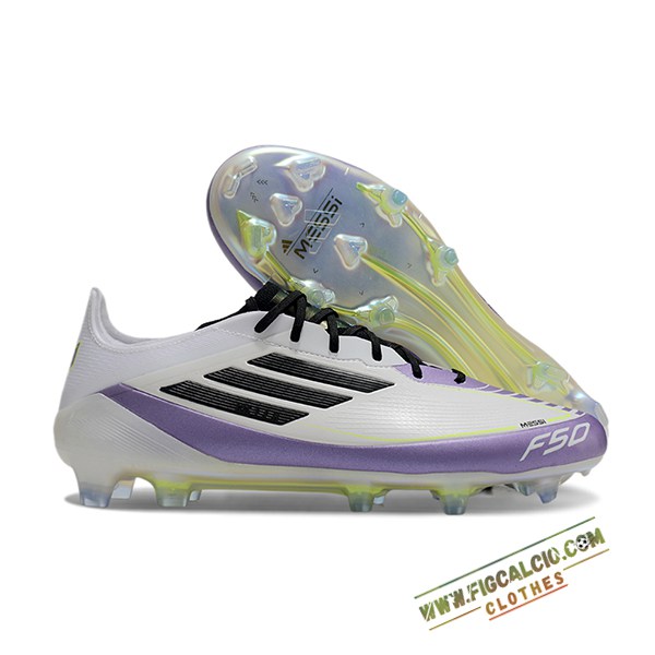 Adidas Scarpe Da Calcio F50 ELITE FG Bianco/viola/Nero