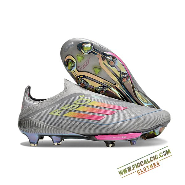 Adidas Scarpe Da Calcio F50+ FG Grigio/Rosa