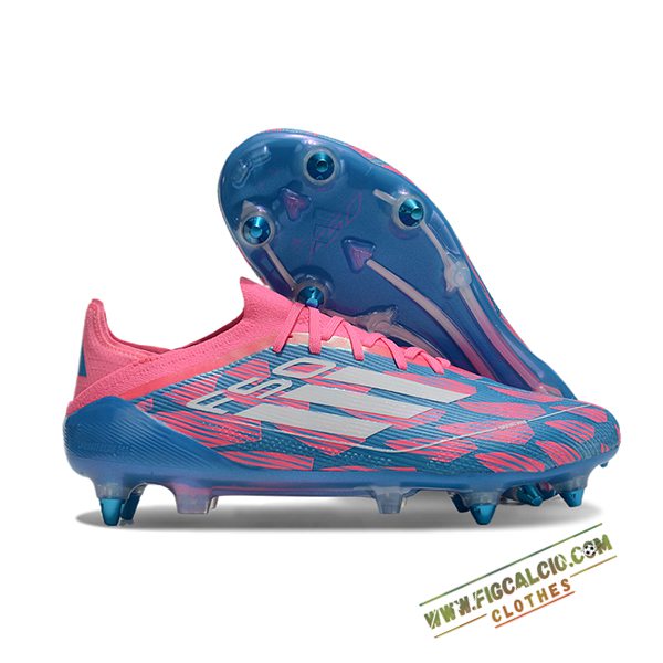 Adidas Scarpe Da Calcio F50 Elite SG Rosa/Blu/Bianco