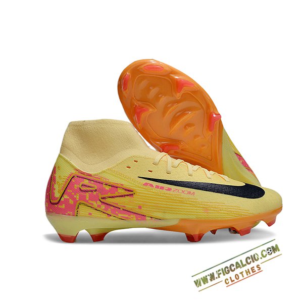 Nike Scarpe Da Calcio Mercurial Superfly 10 Academy FG Giallo/Arancia/Nero