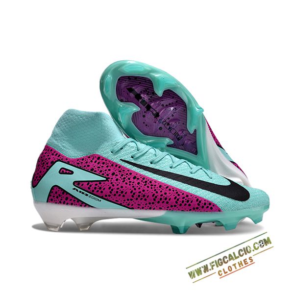 Nike Scarpe Da Calcio Air Zoom Mercurial Superfly IIX Elite FG Blu/viola/Nero