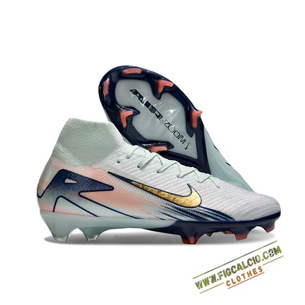 Nike Scarpe Da Calcio Air Zoom Mercurial Superfly IIX Elite Dream Speed FG Grigio/Verde/Nero