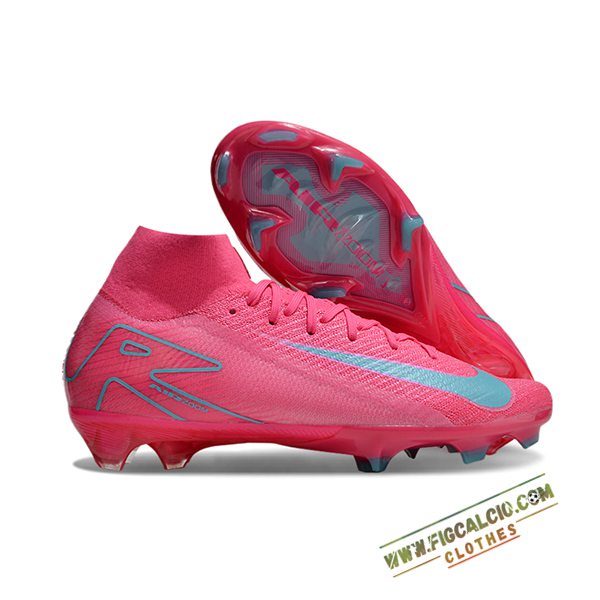 Nike Scarpe Da Calcio Air Zoom Mercurial Superfly IIX Elite FG Rosa/Blu