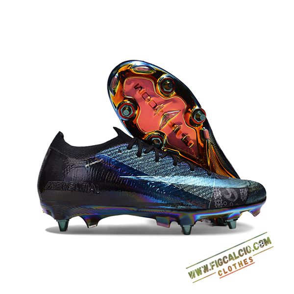 Nike Scarpe Da Calcio AIR ZOOM MERCURIAL VAPOR XVI ELITE SG-PRO Nero/Blu
