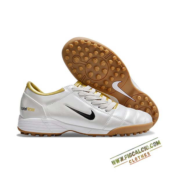 Nike Scarpe Da Calcio T90 TF Bianco/Giallo