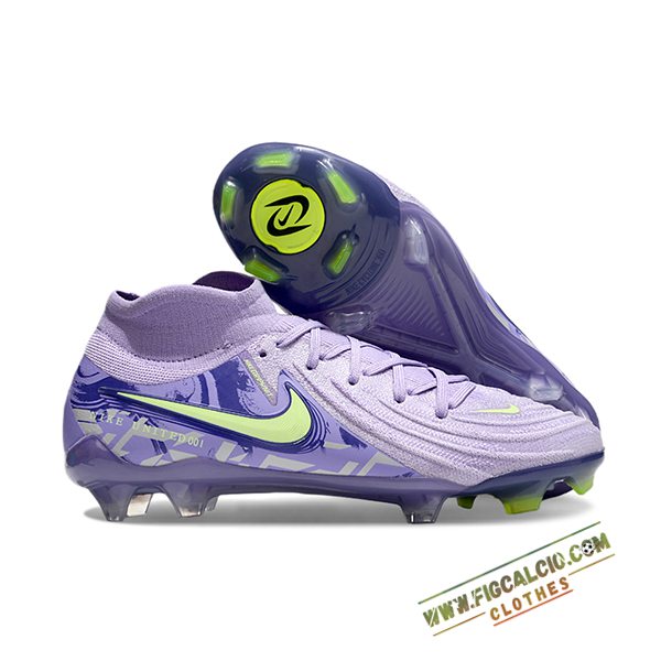 Nike Scarpe Da Calcio Phantom Luna Elite NU FG viola/Verde -02
