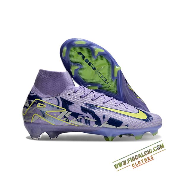 Nike Scarpe Da Calcio Air Zoom Mercurial Superfly IIX Elite FG viola/Giallo