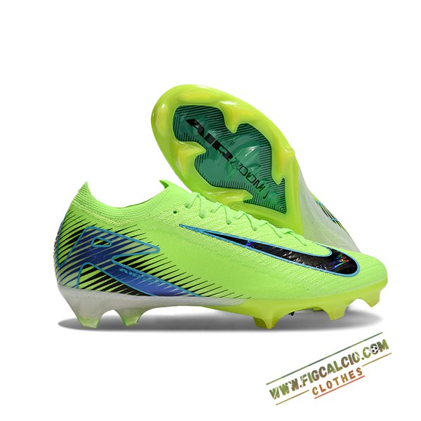 Nike Scarpe Da Calcio AIR Zoom Mercurial Vapor 16 Elite XXV FG Verde/Nero/Blu