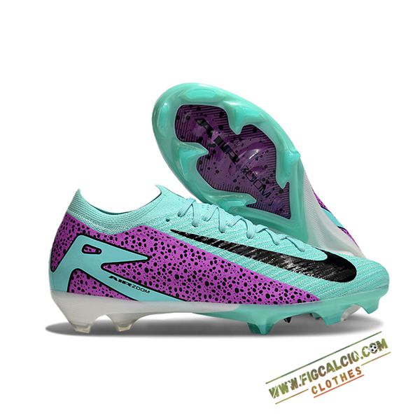 Nike Scarpe Da Calcio AIR Zoom Mercurial Vapor 16 Elite XXV FG Verde/viola/Nero