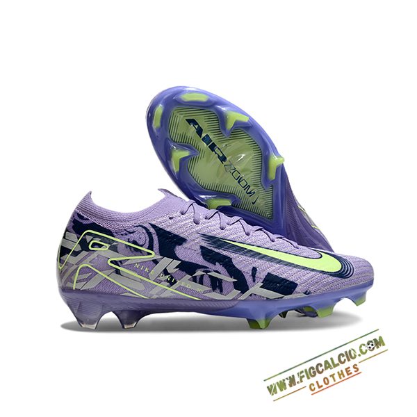Nike Scarpe Da Calcio AIR Zoom Mercurial Vapor 16 Elite XXV FG viola/Verde