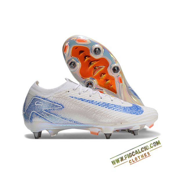 Nike Scarpe Da Calcio AIR ZOOM MERCURIAL VAPOR XVI ELITE SG-PRO Bianco/Blu