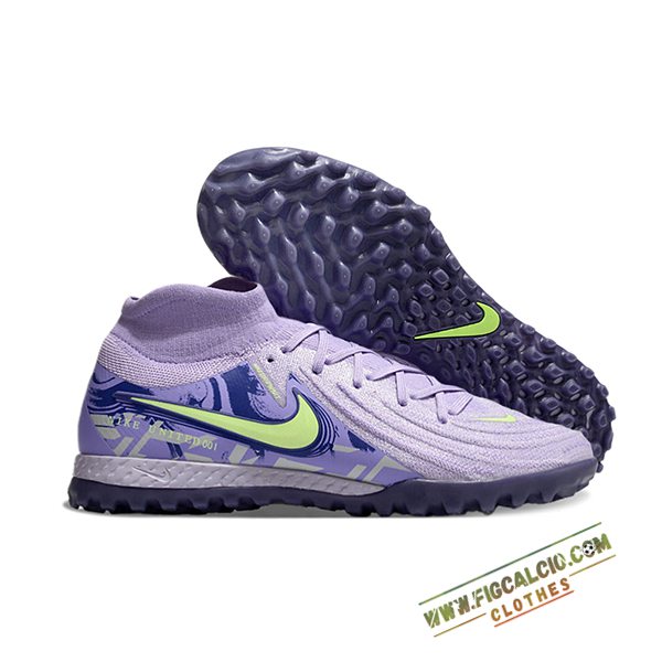 Nike Scarpe Da Calcio Phantom Luna Elite NU TF viola/Verde