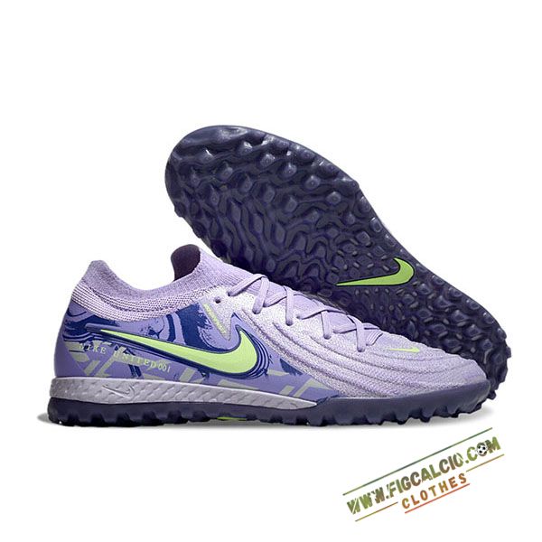 Nike Scarpe Da Calcio Phantom GX II EliteTF viola/Verde