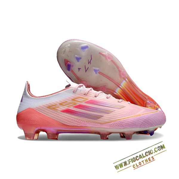Adidas Scarpe Da Calcio F50 ELITE FG Rosa/Bianco