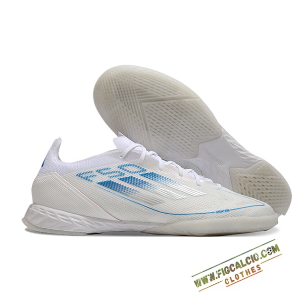 Adidas Scarpe Da Calcio F50 PRO IC Bianco/Blu