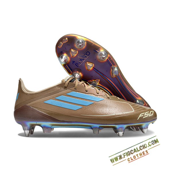 Adidas Scarpe Da Calcio F50 ELITE SG Marrone/Blu