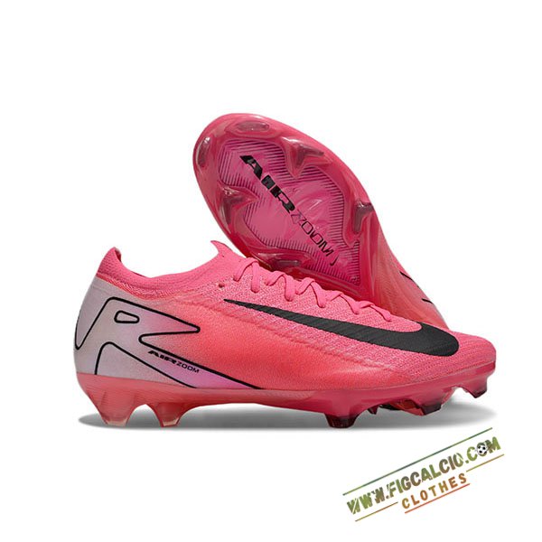 Nike Scarpe Da Calcio AIR Zoom Mercurial Vapor 16 Elite XXV FG Rosa/Nero -02