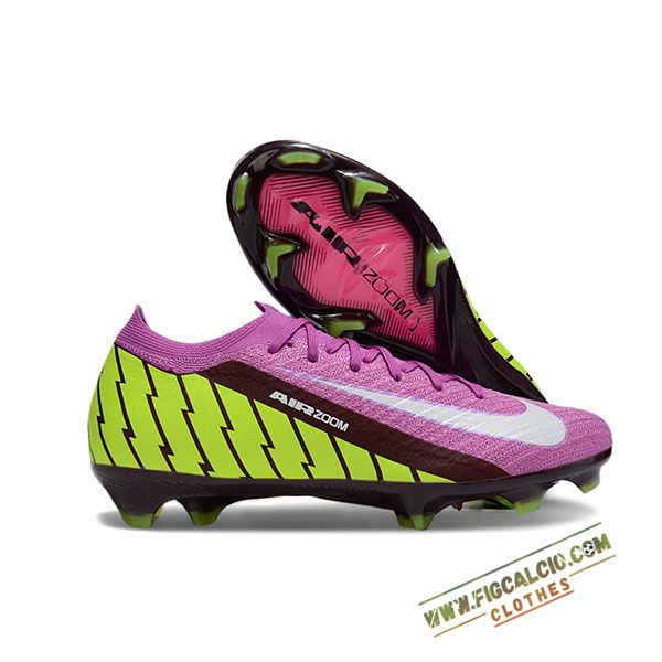 Nike Scarpe Da Calcio AIR Zoom Mercurial Vapor 16 Elite XXV FG viola/Verde/Bianco