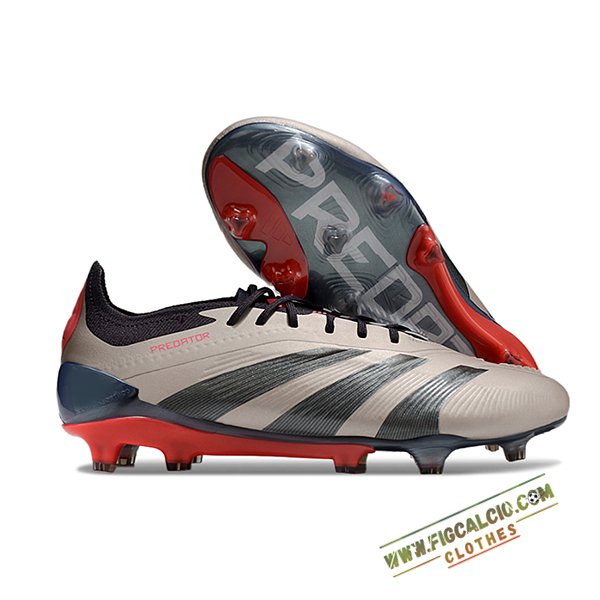 Adidas Scarpe Da Calcio Predator Elite FG Marrone/Nero/Rosso