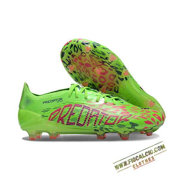 Adidas Scarpe Da Calcio 25 Predator Elite FG Verde/Rosso