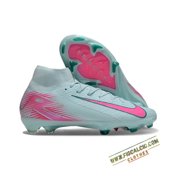 Nike Scarpe Da Calcio Air Zoom Mercurial Superfly IIX Elite FG Blu/Rosa