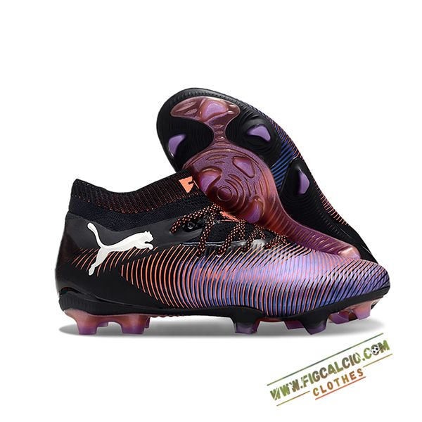 PUMA Scarpe Da Calcio FUTURE 8 ULTIMATE FG/AG viola/Nero -02