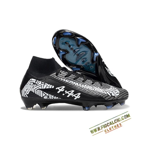 Nike Scarpe Da Calcio Air Zoom Mercurial Superfly IIX Elite FG Nero/Bianco