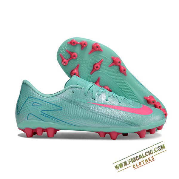 Nike Scarpe Da Calcio AIR ZOOM MERCURIAL VAPOR XVI ACADEMY X MBAPPE AG Verde/Rosa
