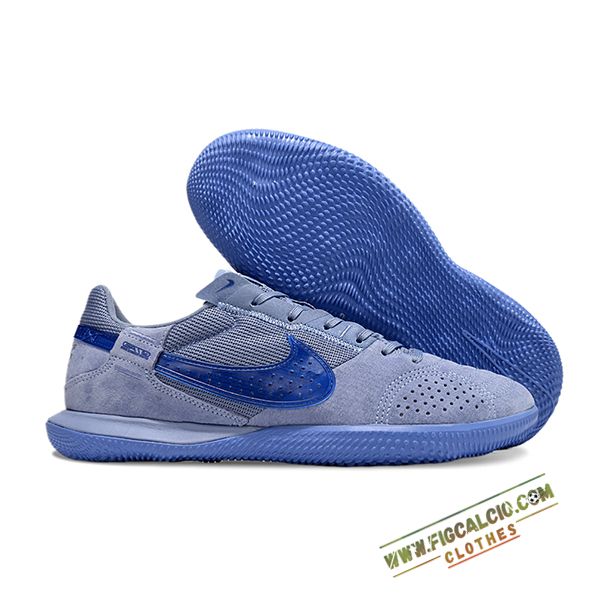 Nike Scarpe Da Calcio Streetgato Grigio/Blu -02