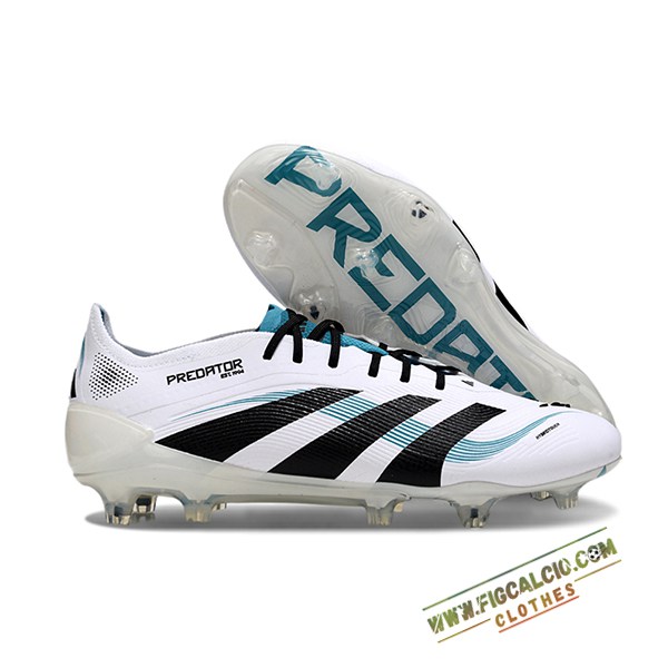 Adidas Scarpe Da Calcio 25 Predator Elite FG Bianco/Nero/Blu