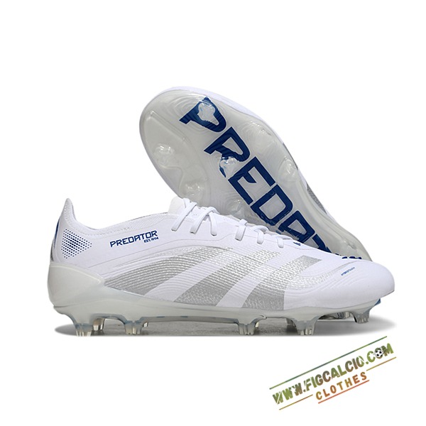 Adidas Scarpe Da Calcio 25 Predator Elite FG Bianco/Grigio