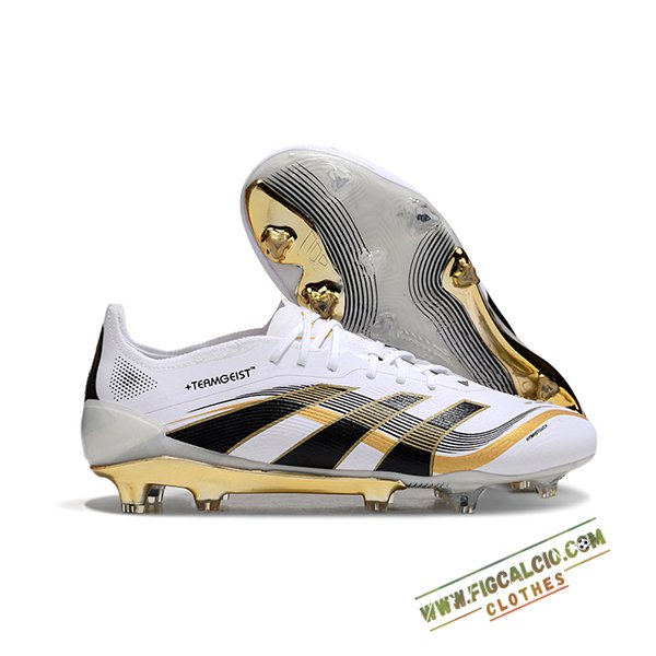 Adidas Scarpe Da Calcio 25 Predator Elite FG Bianco/Giallo/Nero