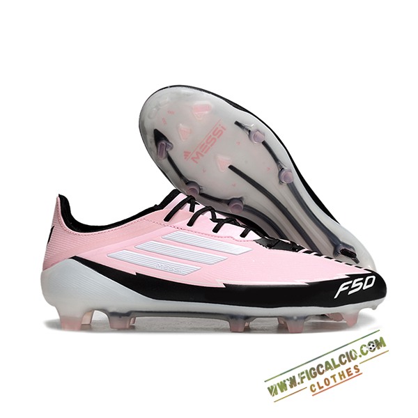 Adidas Scarpe Da Calcio F50 ELITE FG Rosa/Nero/Bianco