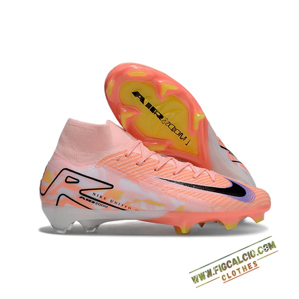Nike Scarpe Da Calcio Air Zoom Mercurial Superfly IIX Elite FG Arancia/Nero/viola