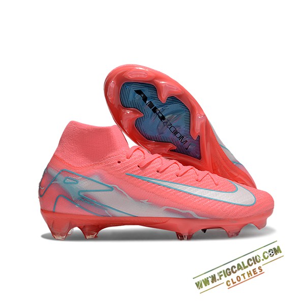 Nike Scarpe Da Calcio Air Zoom Mercurial Superfly IIX Elite FG Rosa/Bianco/Blu
