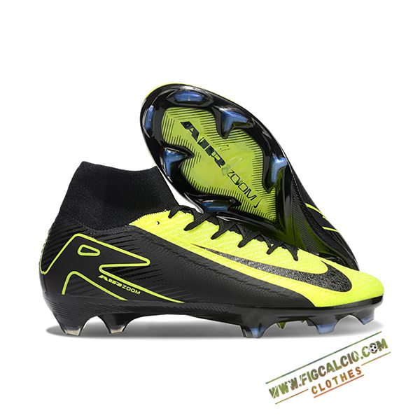 Nike Scarpe Da Calcio Air Zoom Mercurial Superfly IIX Elite FG Nero/Verde