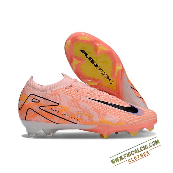Nike Scarpe Da Calcio AIR Zoom Mercurial Vapor 16 Elite XXV FG Arancia/Nero -02