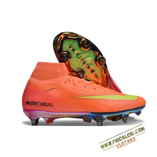 Nike Scarpe Da Calcio Air Zoom Mercurial Superfly IIX Elite SG Arancia/Giallo