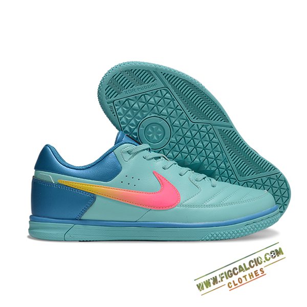 Nike Scarpe Da Calcio Gato IC Blu/Rosa